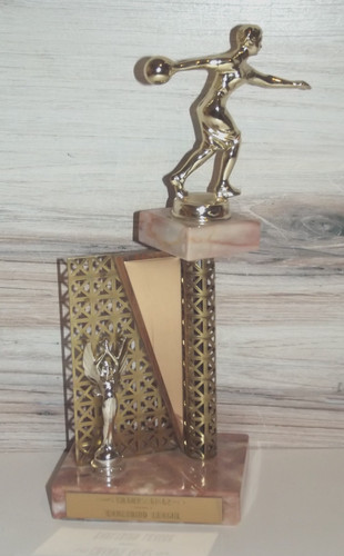 Trofeo bowling donna vintage