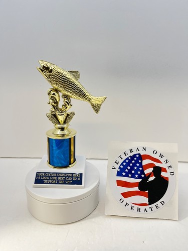 Trofeo pesca salmone premio - 8",
