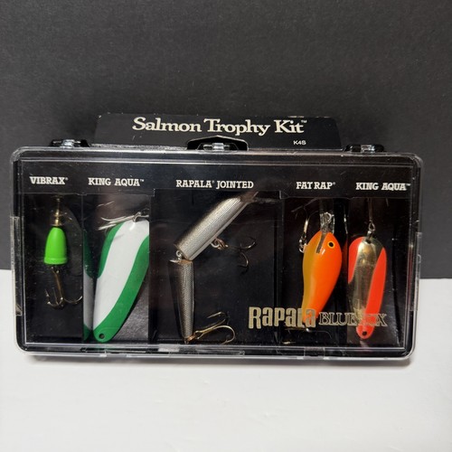 Rapala blue fox salmon - blue, trophy