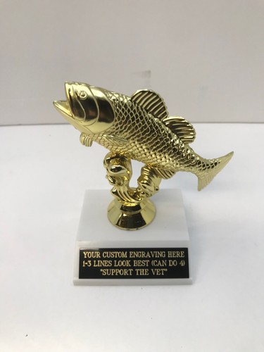 Trofeo pesca salmone premio - salmone, 6"