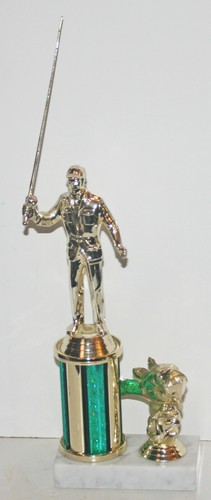 Trofeo figura pesca mosca - pesca,