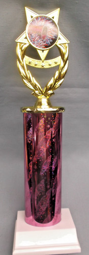 Cheerleading trofeo rosa - cheerleading,